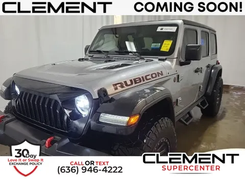 Silver 2021 Jeep Wrangler Unlimited Rubicon for sale in Saint Charles, MO
