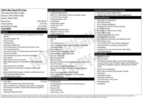 Photos of 2024 Kia Soul GT-Line for sale in Saint Charles, MO at Clement Supercenter