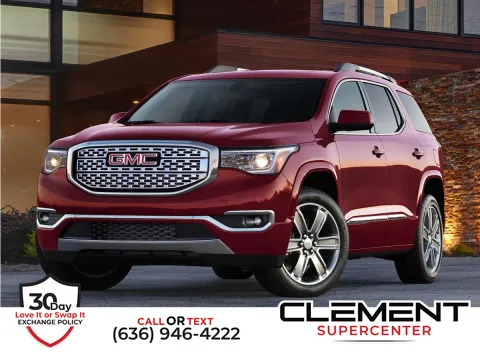 Black 2017 GMC Acadia Denali for sale in Saint Charles, MO