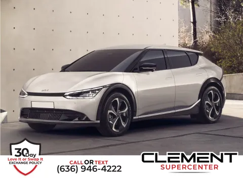 Blue 2024 Kia EV6 Wind for sale in Saint Charles, MO