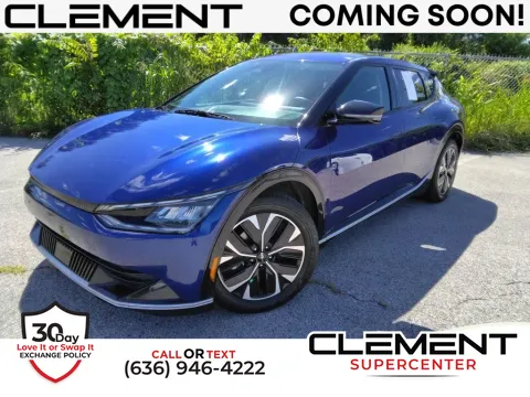 Blue 2024 Kia EV6 Wind for sale in Saint Charles, MO