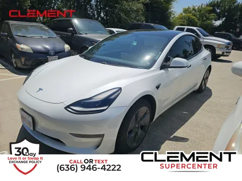White 2021 Tesla Model 3 Standard Range Plus for sale in Saint Charles, MO