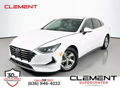 White 2021 Hyundai Sonata SE for sale in Saint Charles, MO