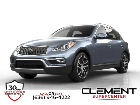 Black 2017 INFINITI QX50 for sale in Saint Charles, MO