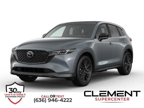 Gray 2023 Mazda CX-5 2.5 S Carbon Edition for sale in Saint Charles, MO
