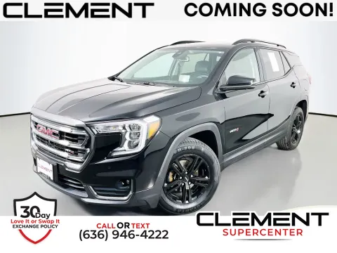 Black 2022 GMC Terrain AT4 for sale in Saint Charles, MO
