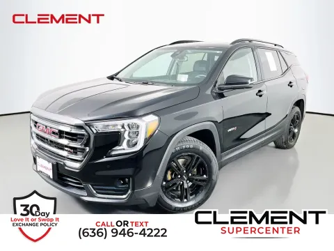 Black 2022 GMC Terrain AT4 for sale in Saint Charles, MO
