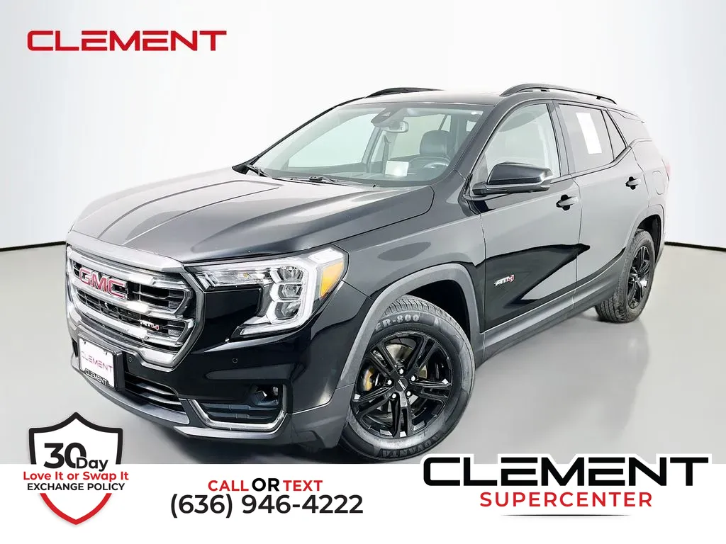 Black 2022 GMC Terrain AT4 for sale in Saint Charles, MO