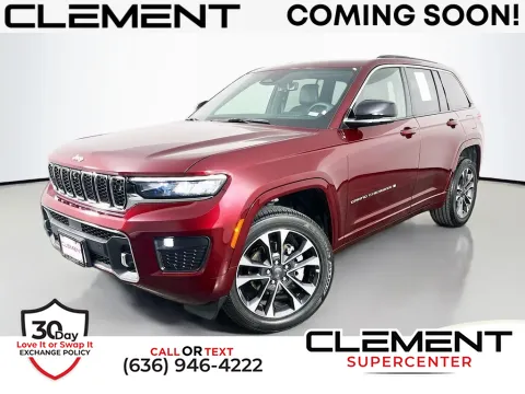 Red 2025 Jeep Grand Cherokee Overland for sale in Saint Charles, MO