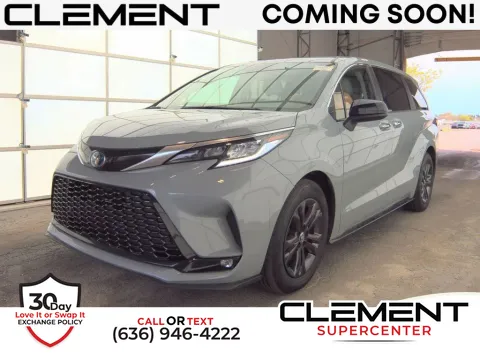 Gray 2024 Toyota Sienna XSE for sale in Saint Charles, MO
