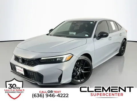 Gray 2025 Honda Civic Sport for sale in Saint Charles, MO