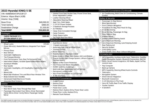 Photos of 2023 Hyundai IONIQ 5 SE for sale in Saint Charles, MO at Clement Supercenter