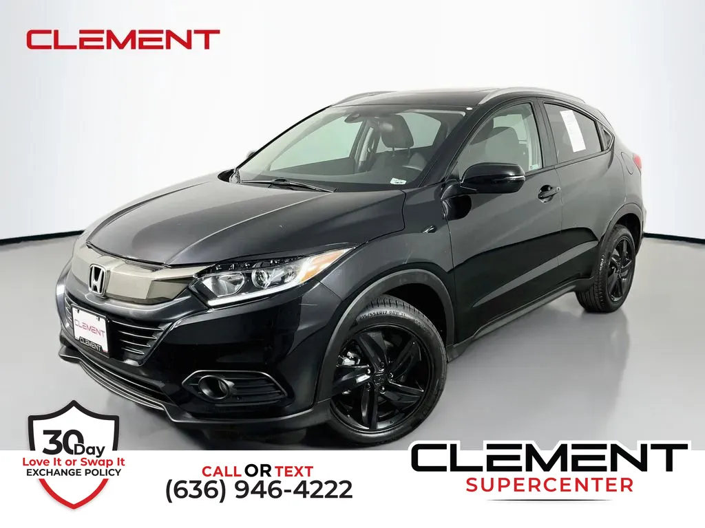 Black 2021 Honda HR-V EX for sale in Saint Charles, MO
