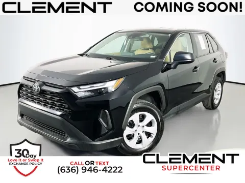 Black 2025 Toyota RAV4 LE for sale in Saint Charles, MO