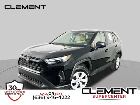 Black 2025 Toyota RAV4 LE for sale in Saint Charles, MO