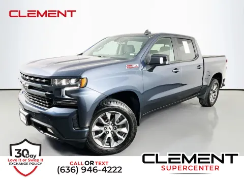 Gray 2021 Chevrolet Silverado 1500 RST for sale in Saint Charles, MO