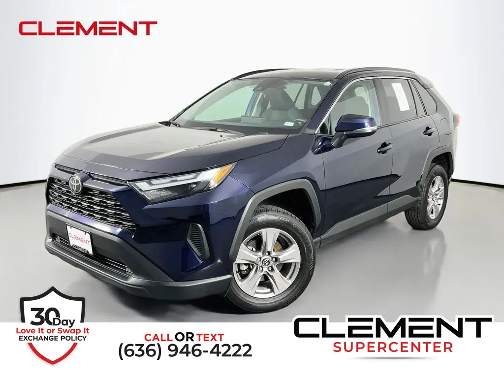 Blue 2024 Toyota RAV4 XLE for sale in Saint Charles, MO