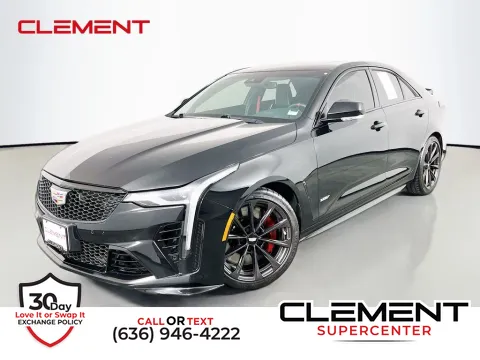 Black 2023 Cadillac CT4 V-Series for sale in Saint Charles, MO
