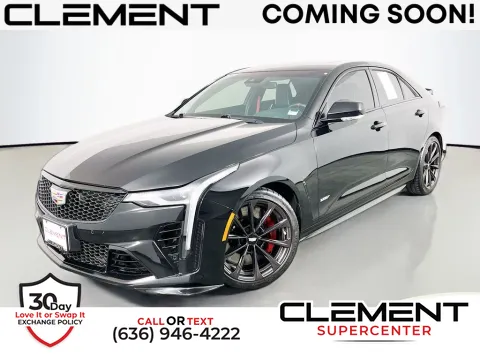 Black 2023 Cadillac CT4 V-Series for sale in Saint Charles, MO
