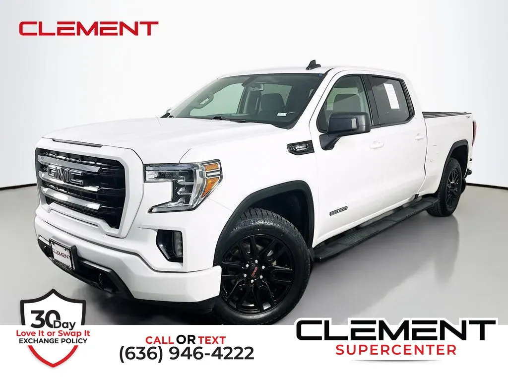 White 2021 GMC Sierra 1500 Elevation for sale in Saint Charles, MO