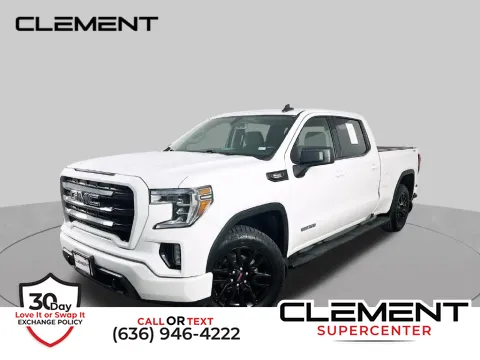 White 2021 GMC Sierra 1500 Elevation for sale in Saint Charles, MO