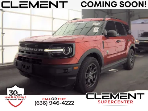 Red 2022 Ford Bronco Sport Big Bend for sale in Saint Charles, MO