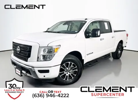White 2021 Nissan Titan SV for sale in Saint Charles, MO