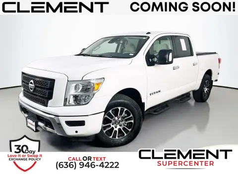 White 2021 Nissan Titan SV for sale in Saint Charles, MO