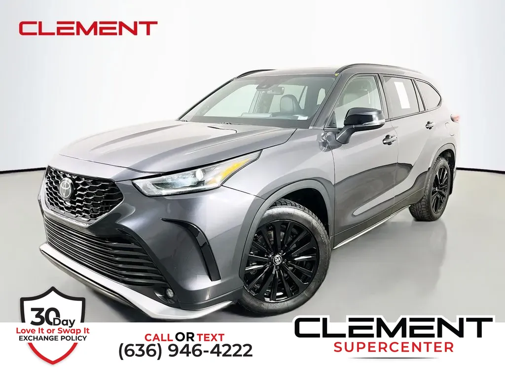 Blue 2024 Toyota Highlander XSE for sale in Saint Charles, MO