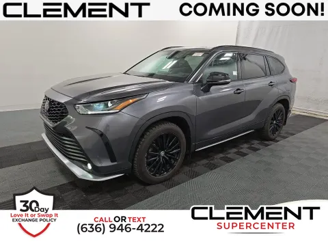 Blue 2024 Toyota Highlander XSE for sale in Saint Charles, MO