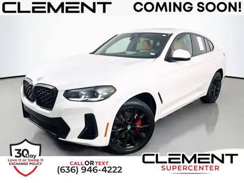 White 2023 BMW X4 xDrive30i for sale in Saint Charles, MO