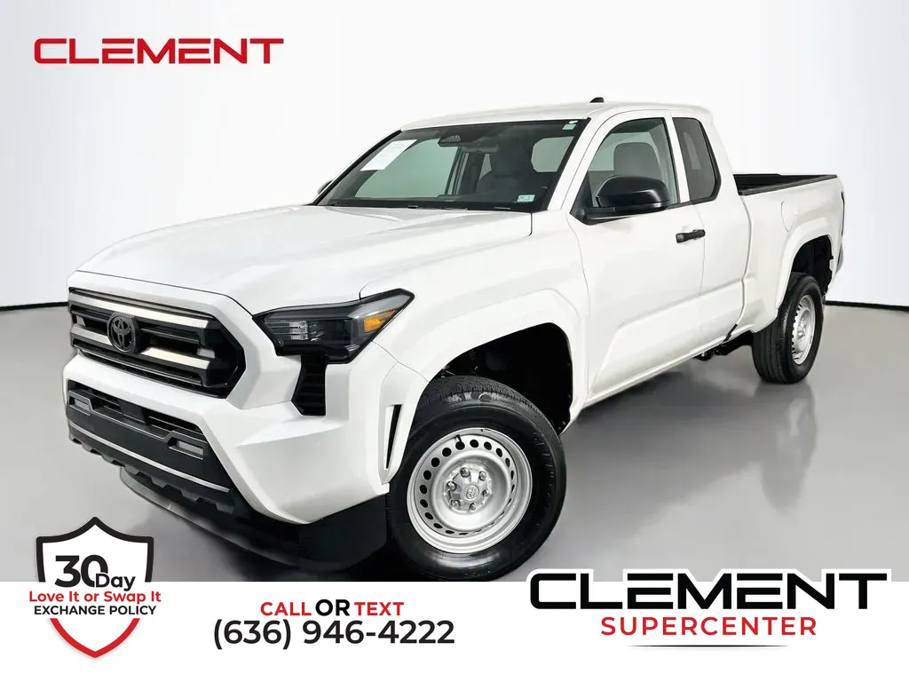 White 2024 Toyota Tacoma SR for sale in Saint Charles, MO