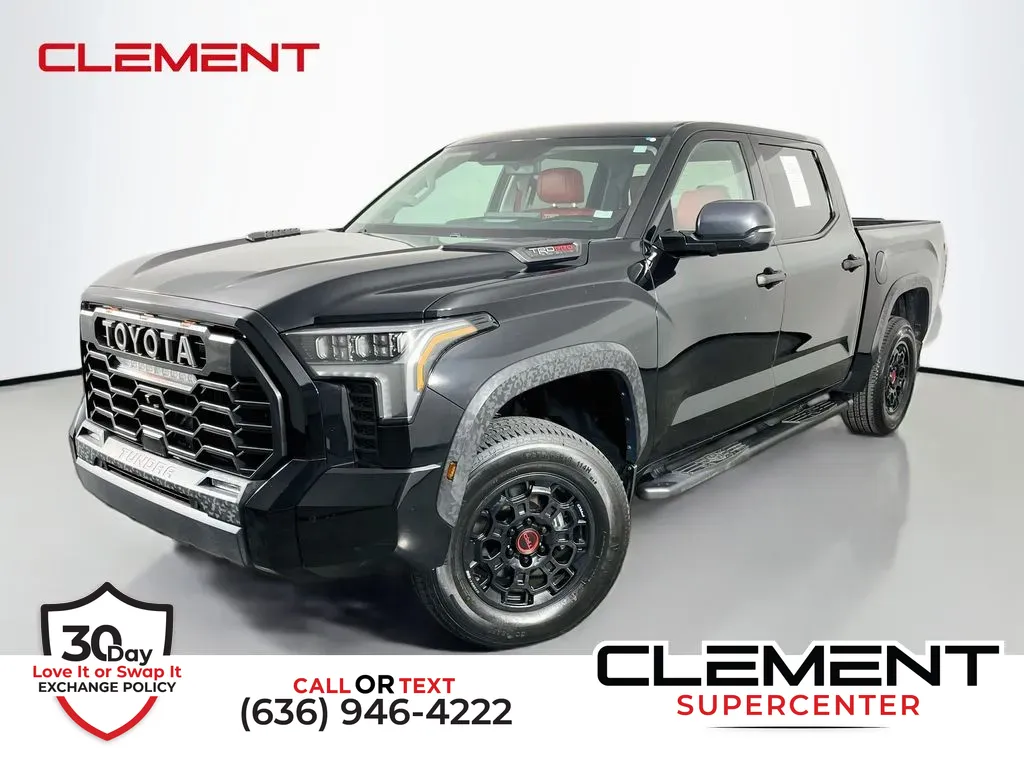 Black 2023 Toyota Tundra Hybrid TRD Pro for sale in Saint Charles, MO