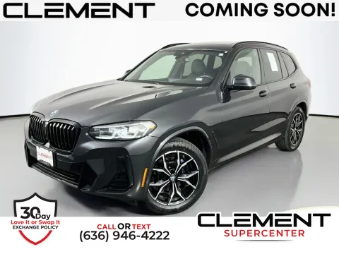 Gray 2022 BMW X3 xDrive30i for sale in Saint Charles, MO