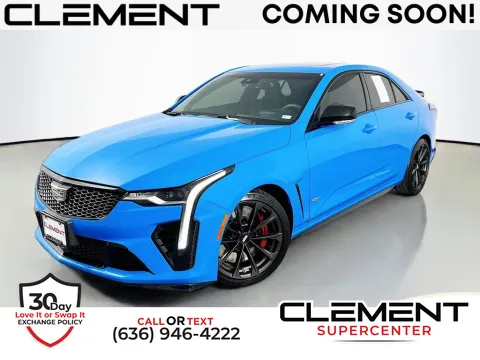 Blue 2023 Cadillac CT4 V-Series for sale in Saint Charles, MO