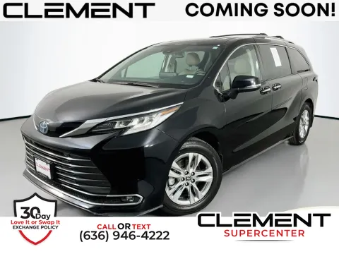 Black 2022 Toyota Sienna Limited for sale in Saint Charles, MO
