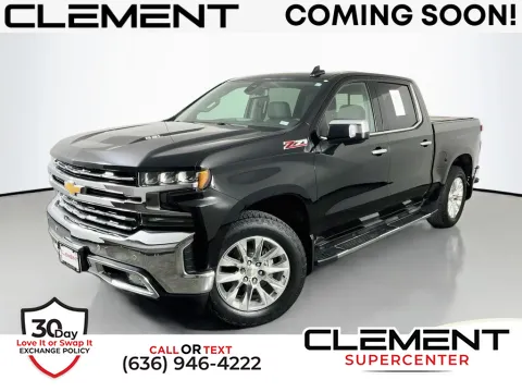 Black 2019 Chevrolet Silverado 1500 LTZ for sale in Saint Charles, MO