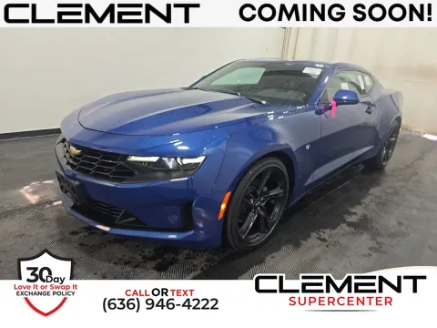 Blue 2022 Chevrolet Camaro 1LT for sale in Saint Charles, MO