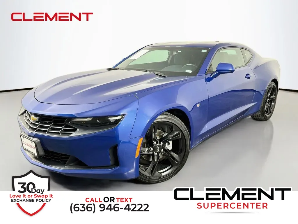 Blue 2022 Chevrolet Camaro 1LT for sale in Saint Charles, MO