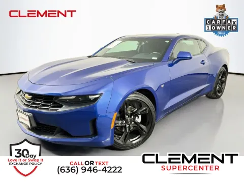 Blue 2022 Chevrolet Camaro 1LT for sale in Saint Charles, MO