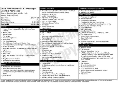 Photos of 2023 Toyota Sienna XLE for sale in Saint Charles, MO at Clement Supercenter