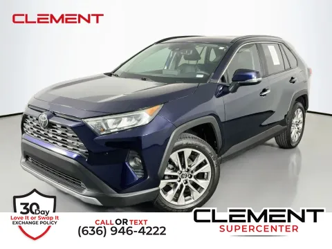 Blue 2019 Toyota RAV4 Limited for sale in Saint Charles, MO