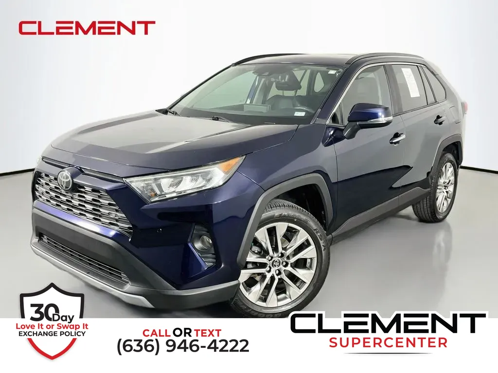 Blue 2019 Toyota RAV4 Limited for sale in Saint Charles, MO