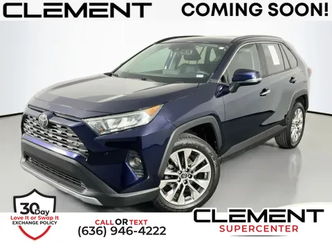 Blue 2019 Toyota RAV4 Limited for sale in Saint Charles, MO