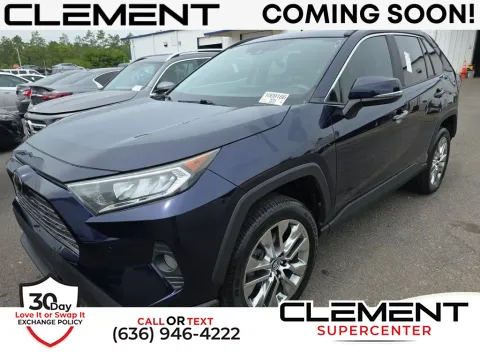 Blue 2019 Toyota RAV4 Limited for sale in Saint Charles, MO