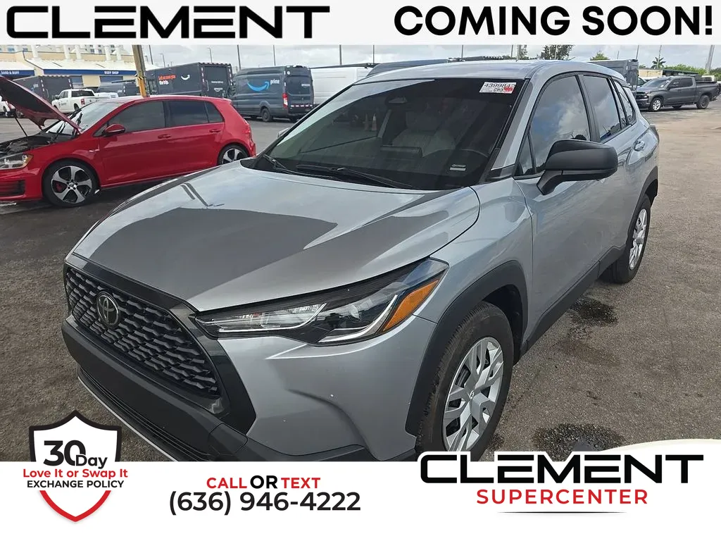 Silver 2024 Toyota Corolla Cross L for sale in Saint Charles, MO