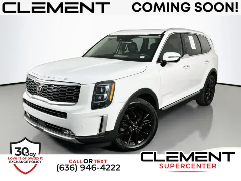 White 2021 Kia Telluride SX for sale in Saint Charles, MO