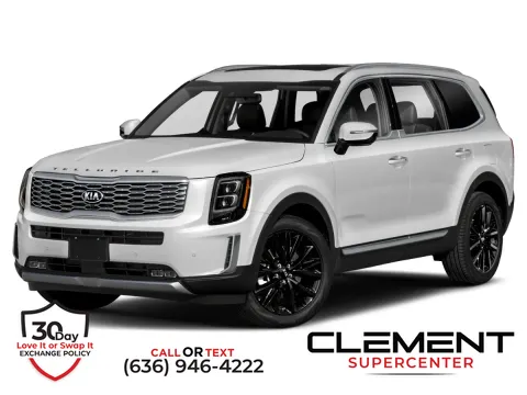 White 2021 Kia Telluride SX for sale in Saint Charles, MO