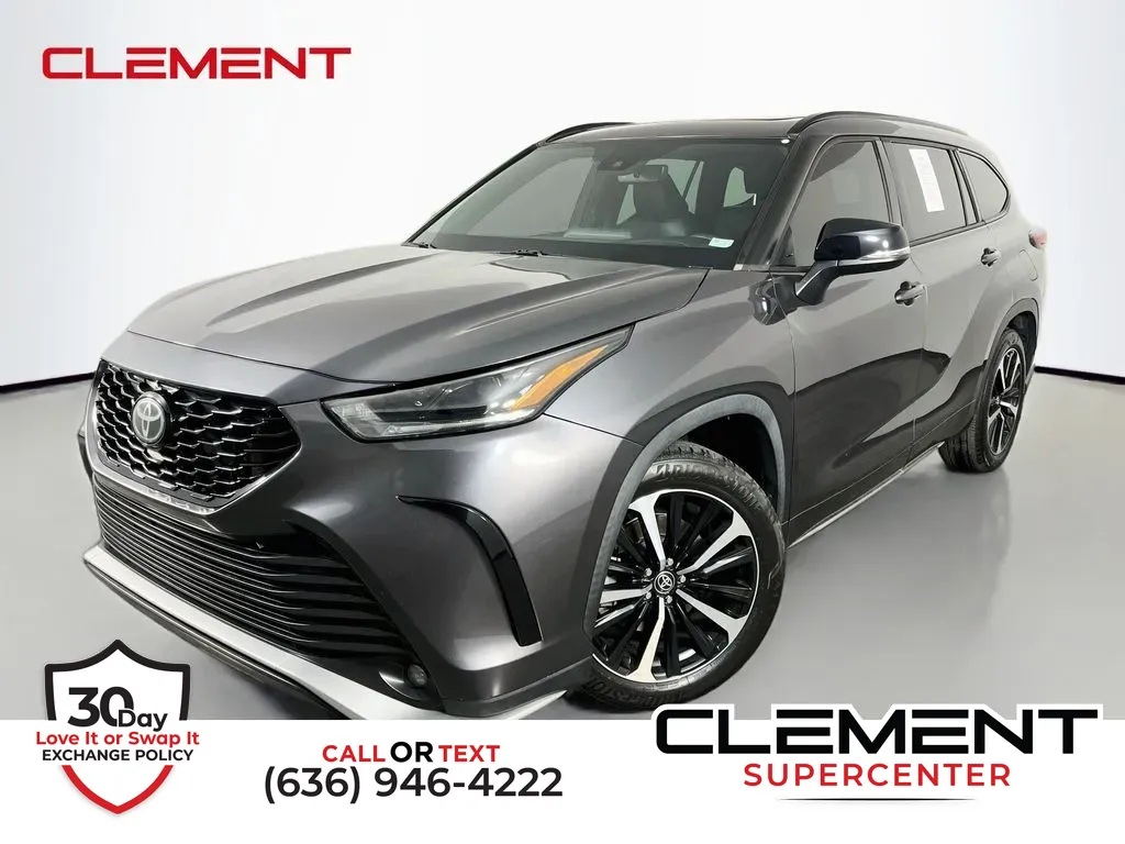 Gray 2021 Toyota Highlander XSE for sale in Saint Charles, MO