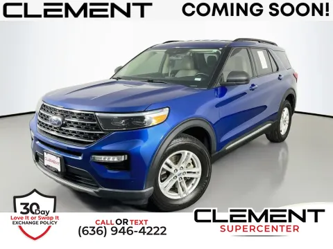 Blue 2022 Ford Explorer XLT for sale in Saint Charles, MO